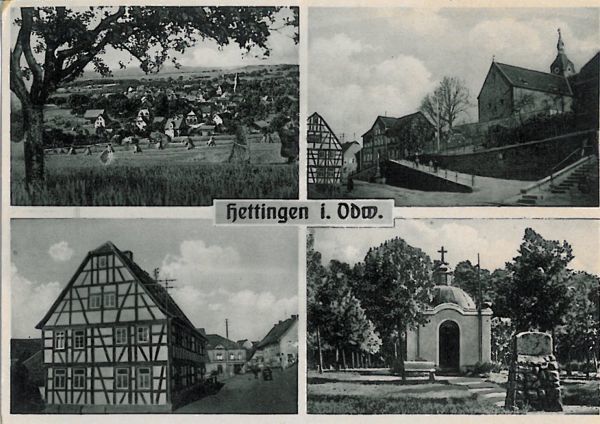 Heimatverein Hettingen 1968 e.V. Hettingen gesammelt auf Ansichtskarten