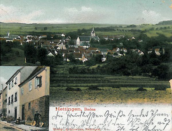 Heimatverein Hettingen 1968 e.V. Hettingen gesammelt auf Ansichtskarten